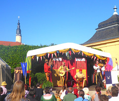 Mittelalterlicher Markt in Schloss Weesenstein - Müglitztal