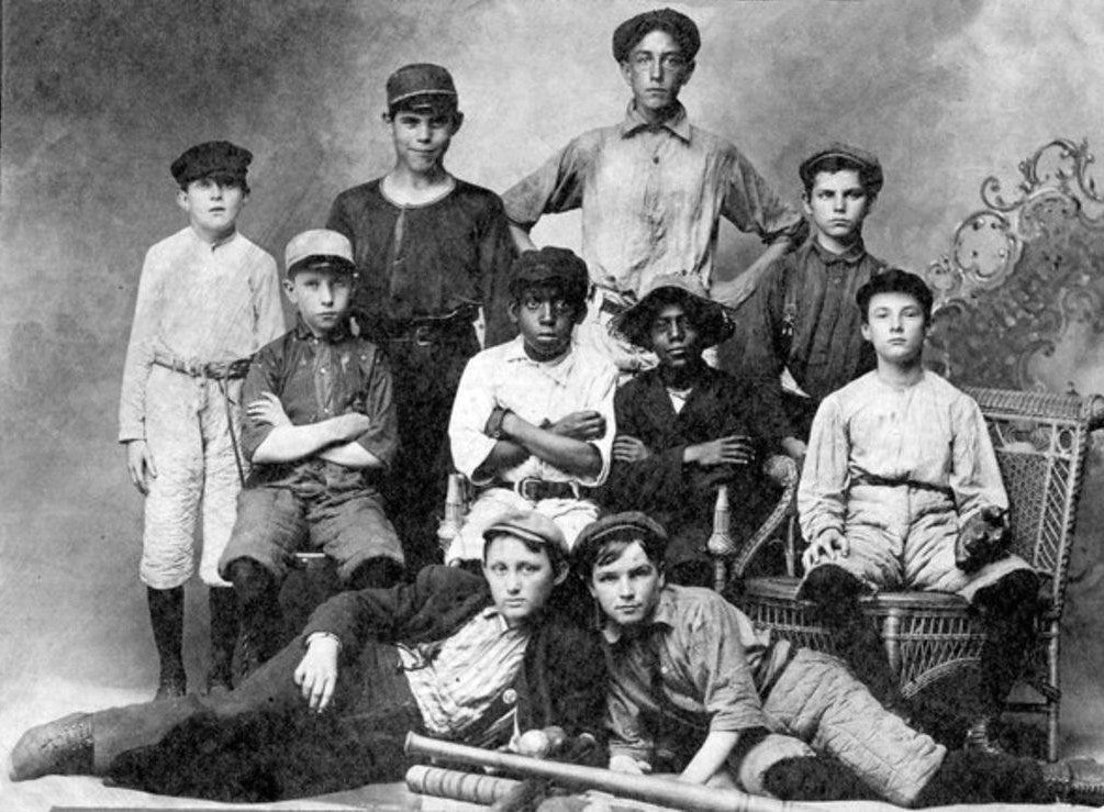 McIntire's Childrens Home Baseball Team