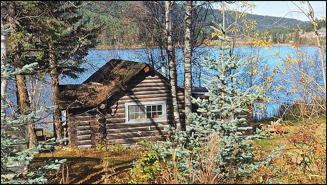Cabin at Duckworth Lake, BC