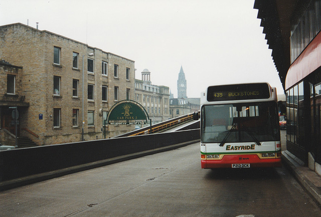 Rossendale Transport 113 (P213 DCK) in Rochdale – 1 Nov 1997 (375-19A) Rossendale Transport 113 (P213 DCK) in Rochdale – 1 Nov 1997 (375-19A)
