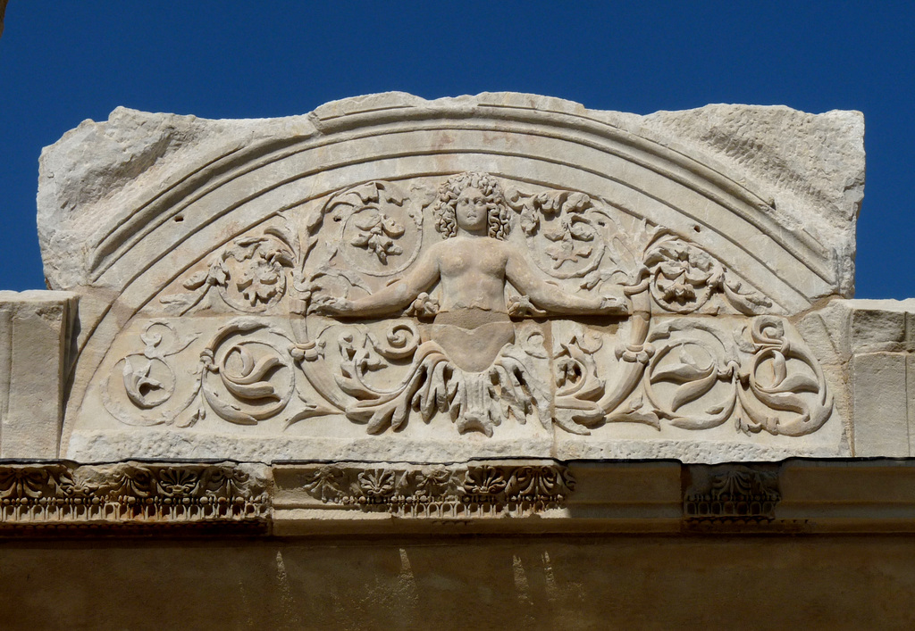 Ephesus- Temple of Hadrian- Relief