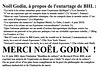 Entartage de BHL par Noël Godin