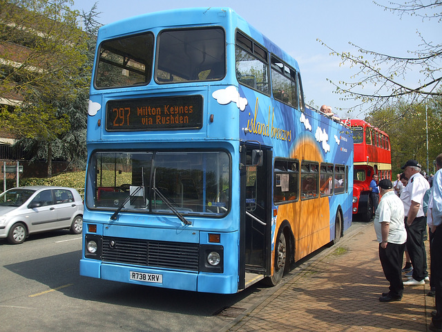 DSCF1378 R738 XRV at the Wellingborough Museum Bus Rally -  21 Apr 2018