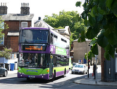 Ipswich Buses 36 (YR61 RUC) named Kevin Beattie in Ipswich - 8 Jul 2022 (P1120403)