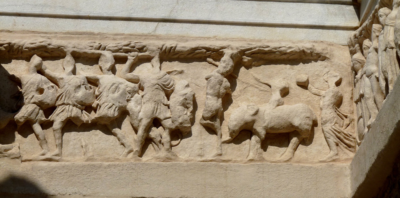 Ephesus- Temple of Hadrian- Relief