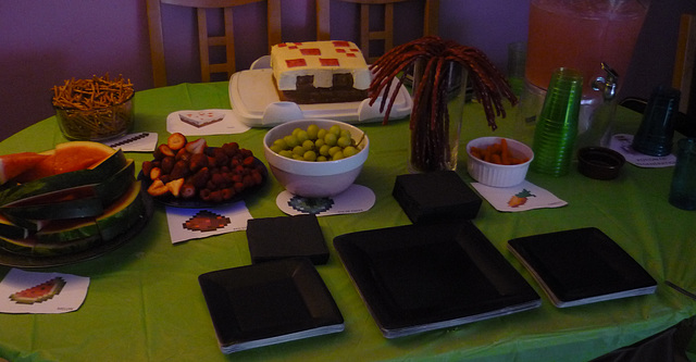 Minecraft Party Spread