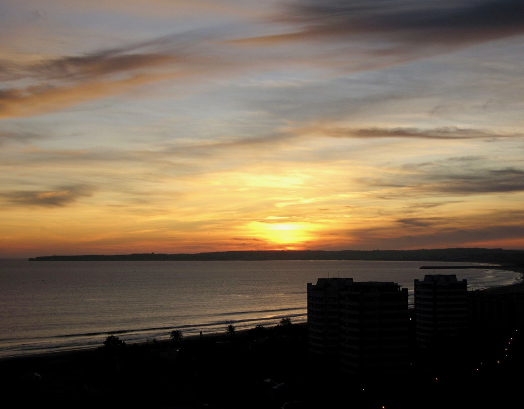 Sunset over the Bay of Lagos (2009)