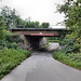 Lohfelder Weg, Brücke der Niederrheinstrecke (Duisburg-Rumeln-Kaldenhausen) / 22.09.2017