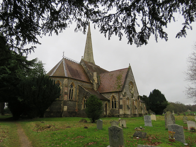 savernake, church, wilts c19 by t.h.wyatt 1860 (12)