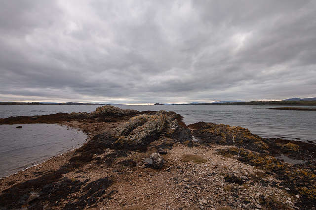 Looking SW from Rubha Clach Tholl