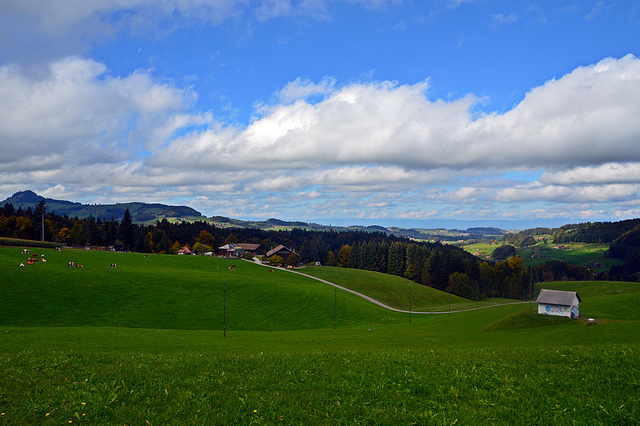 Blick über das Berner Mittelland