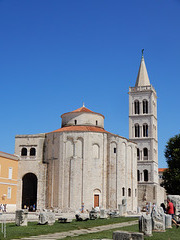 Kroatien Bike Tour/  Zadar 4xPIP  Church of St. Donatus