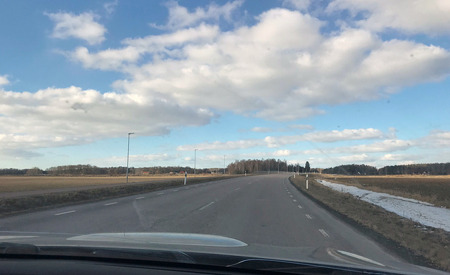 road to Västerås