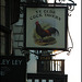 Ye Olde Cock Tavern sign