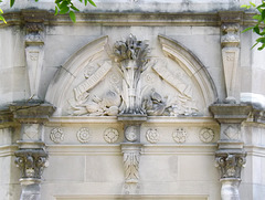 Detail of Coe Hall at Planting Fields, May 2012