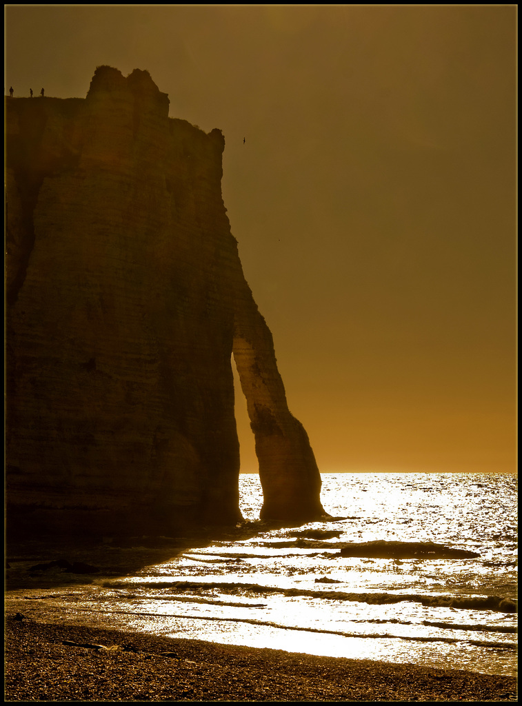 Les falaises d'Etretat