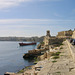 Mediterranean Street and the Siege Bell Memorial, Valletta.