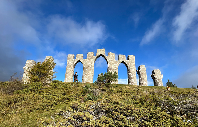 The Fyrish Monument from the south