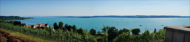 Bodensee-Panorama bei der Birnau