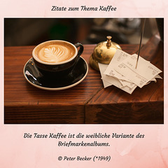 Zitate zum Thema Kaffee