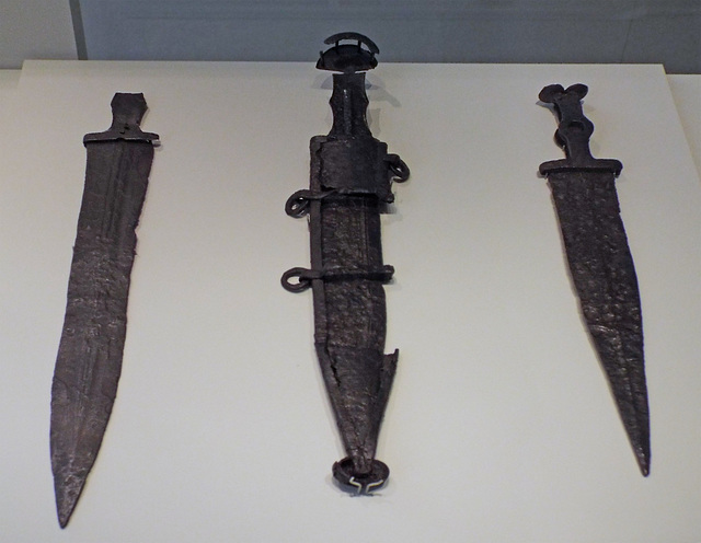 Fronton Swords in the Archaeological Museum of Madrid, October 2022