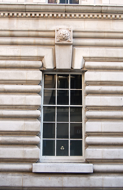 Detail of Bank, Silver Street, Kingston upon Hull, East Riding of Yorkshire