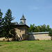 Romania, Suceava, Zamca Monastery Entrance Gate with the Chapel of St. Gregory