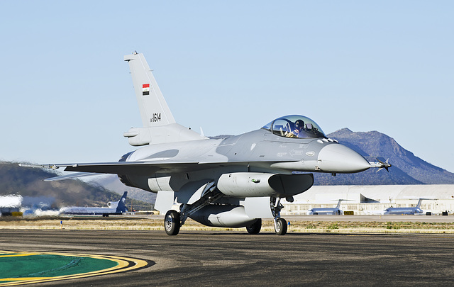 Iraqi Air Force Lockheed Martin F-16C Fighting Falcon 1614 (12-0011)