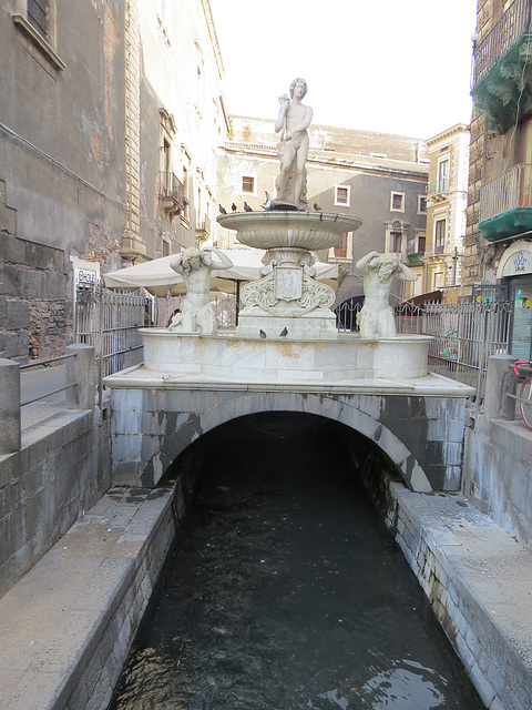 Fontaine de l'Amenano.