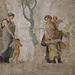 Detail of the Fresco with Punished Eros from the House of Punished Love in Pompeii at ISAW, May 2022