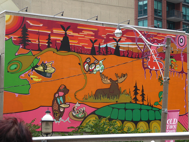 Mural in Toronto