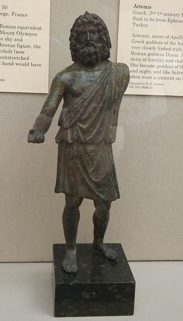 Hephaistos Statuette in the British Museum, April 2013