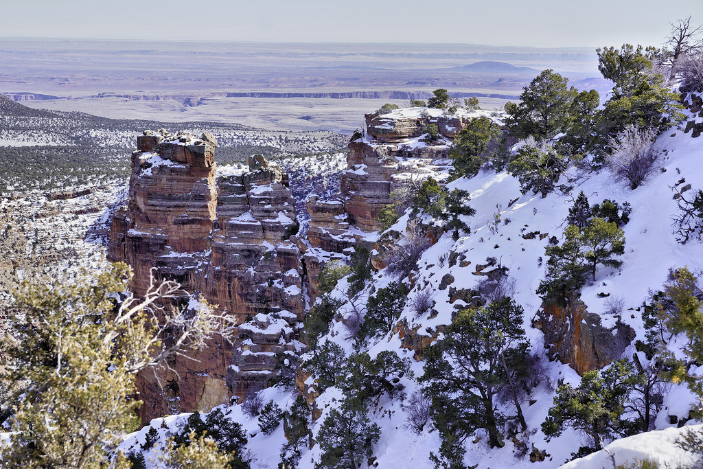 Piering into the Distance – Desert View, Grand Canyon, Arizona