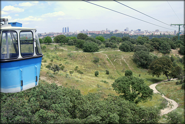 Madrid from the teleferico.