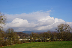 Wolken über dem Harz