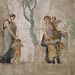 Detail of the Fresco with Punished Eros from the House of Punished Love in Pompeii at ISAW, May 2022