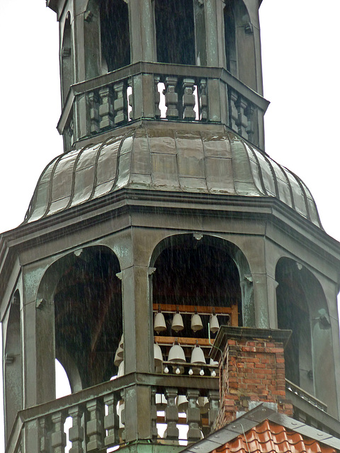 Waschtag für das Lüneburger Rathaus