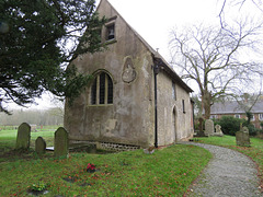 edington church, wilts, c14 knight effigy tomb imber   (7)