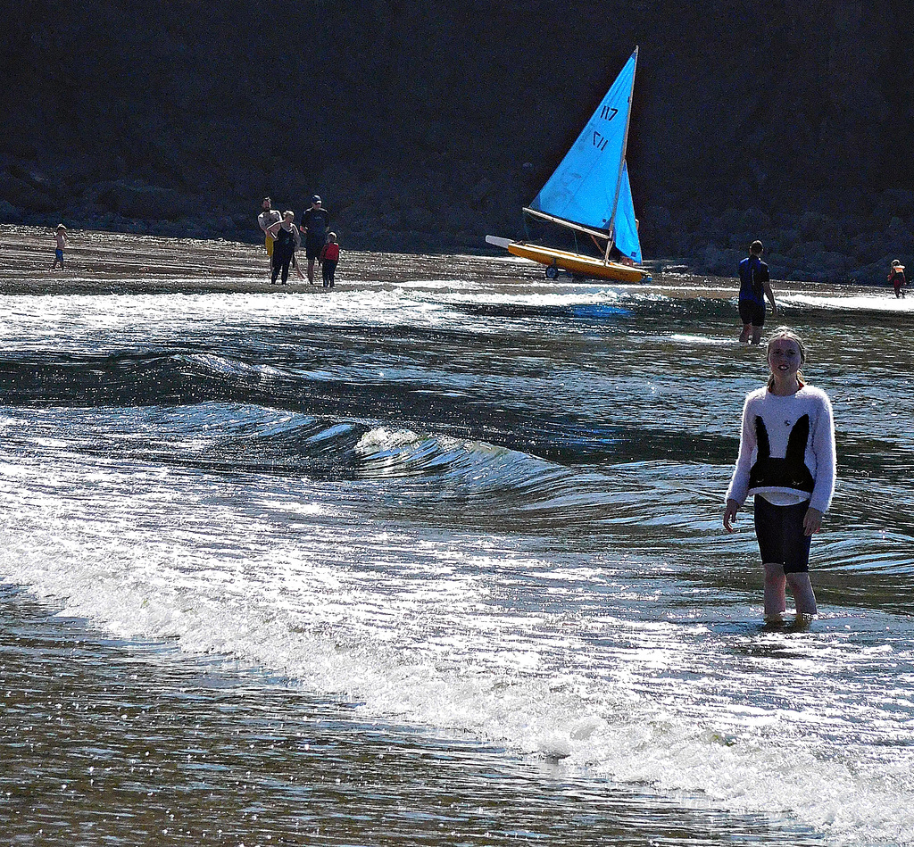 Blue sails