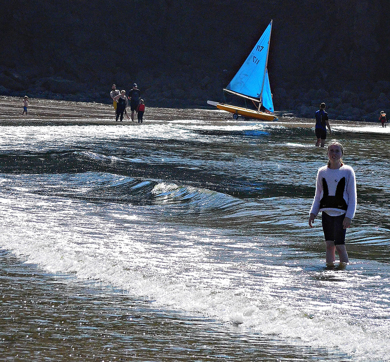 Blue sails