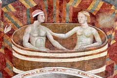 San Gimignano 2024 – Palazzo Communale – Husband and wife bathing