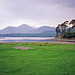 Evening at Derwent Water looking towards Friar's Crag (Scan from May 1990)