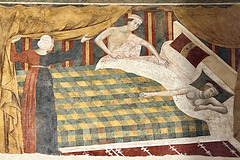 San Gimignano 2024 – Palazzo Communale – Husband and wife go to bed