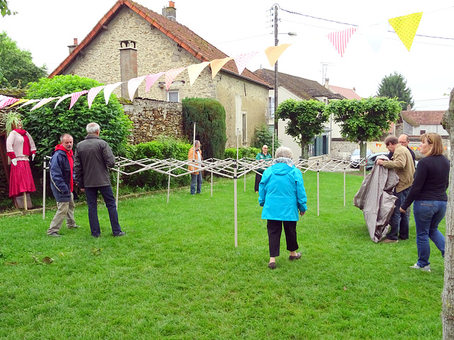 Fête des habitants - 05/06/2016 - Préparation