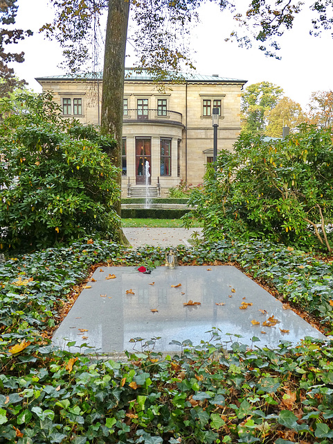 Bayreuth; Grabstätte Richard Wagners und Haus Wahnfried