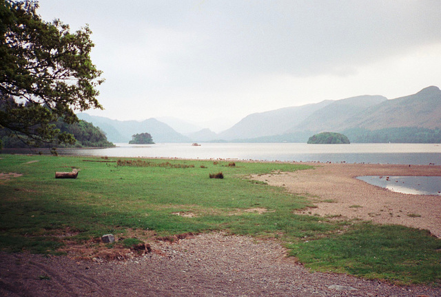 Evening at Derwent Water (Scan from May 1990)