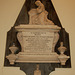 Monument to Mary Pemberton (D1865) by Bennison of Manchester, Great Sankey Church, Warrington, Cheshire