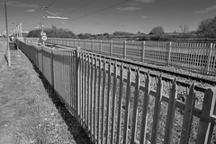 ''Have a HFF everyone'' from Dj.... with rail trackside fence... pretty boring - but plenty of it !!
