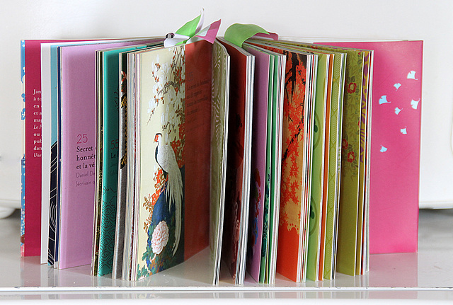 A livre ouvert ....