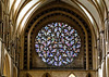 Stained Glass Window in Lincoln Cathedral